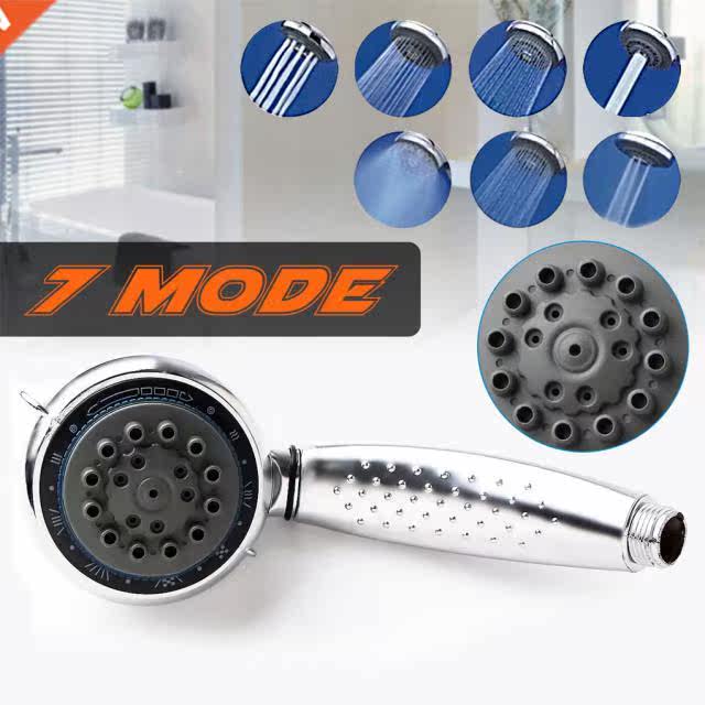 Adjustable 7-Function High Pressure Shower Head 7-In-1 Water