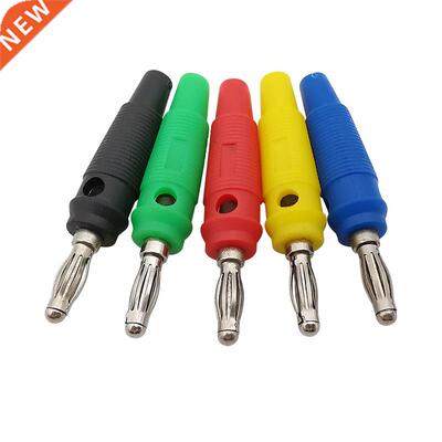 5Pcs/lot Solderless Side Stackable 4mm Banana Plug Speaker C