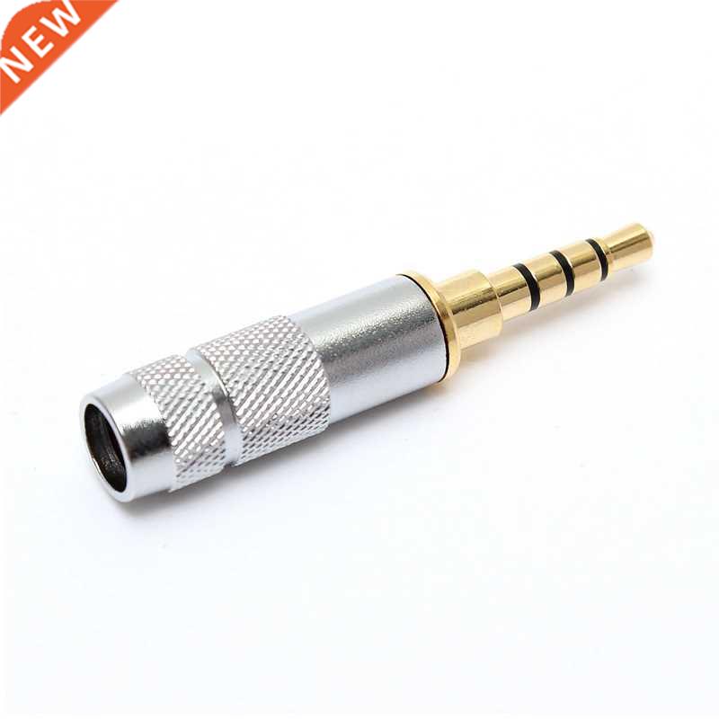 Best Gold 3.5mm Stereo 4 Pole Headphone Jack Audio Solders V