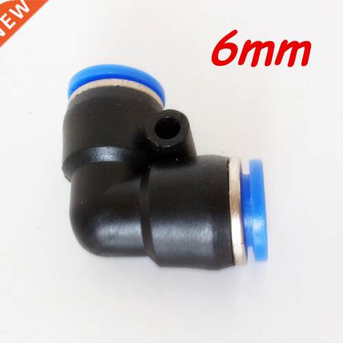 10Pcs 6mm ID Pneumtic Connectors Push in Elbow Fitting Equ