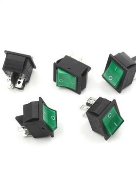 5PCS 4 Pin Lamp ON/OFF 2 Position DPST Rocker Switch 16A/250