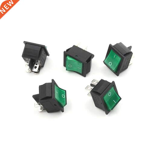 5PCS 4 Pin Lamp ON/OFF 2 Position DPST Rocker Switch 16A/250