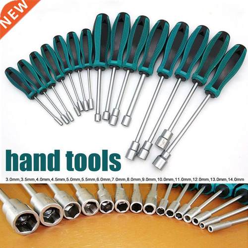1Pc 3MM-1M Socket Wrench Screwdrver Metal Hex Nut Key Man