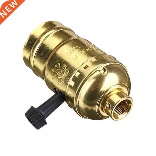 Chandelier E27 Retro Edison Lamp socket With Switch 110-220V