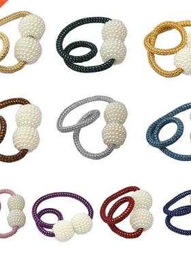 rong Curtain Tiebacks Magnetic Curtain Holdbacks Pearl Dec