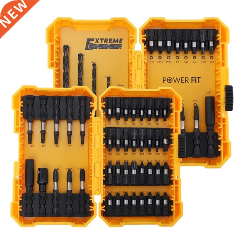 18/42pcs Screwdriver Socket Electric Drill Impact Bit Set C