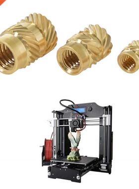 M3 Brass Hot Melt Inset Nut Heating Molding Copper Thread In