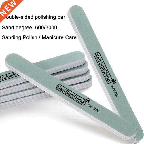Brand 5Pcs/lot Sunshine Double Sides 600/3000 Grits Sponge