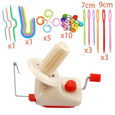 Handheld Yarn Winder Fiber String Line Ball Winding Wool Win