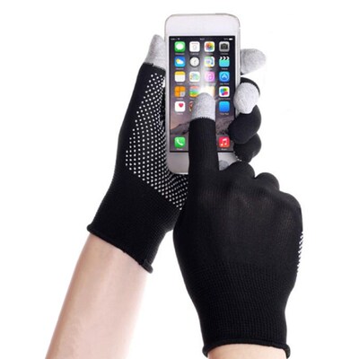 1 Pair Silicone Non-slip Gloves Phone/screen Spring Summer M