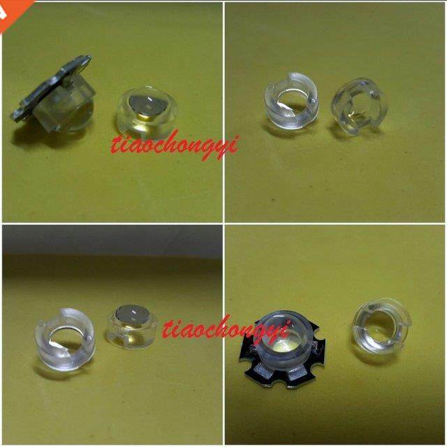 100pcs 1 X10mm Led Lens Holder 15 60 90 100 Degree For 1w