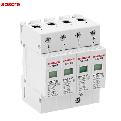 Protective Low-voltage Arrester Device DZ47Y-40KA 385V SPD H