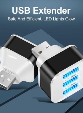 USB2.0 HUB 3 Ports Adapter Phone Mobile Phone Chargers Unive