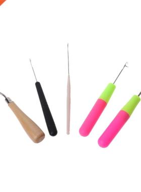 5pcs/Set Plastic Crochet Needle Braiding Latch Hook Weaving