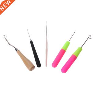 5pcs/Set Plastic Crochet Needle Braiding Latch Hook Weaving