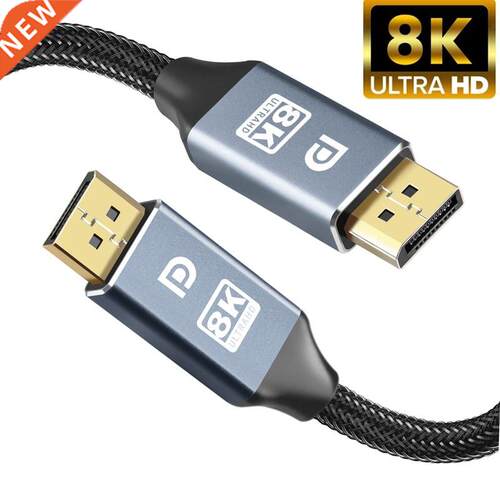 Displayport Cable 8K DP 1.4 Display Port Cable Adapter Xiao