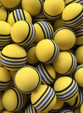 50pcs/bag EVA Foam Golf Balls Hot new Yellow/Red/Blue Rain