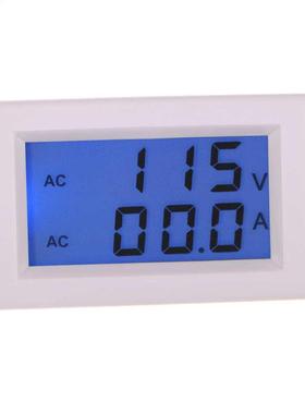 AC 8000V 99.9A Ammeter Voltmeter LCD Volt Amp Panel Meter W