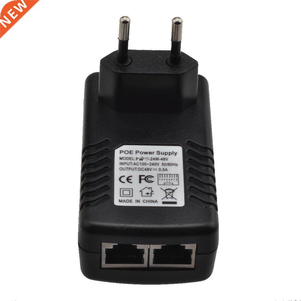 48V POE intor Ethernet CCTV Power Adapter 0.5A 24W,POE pi