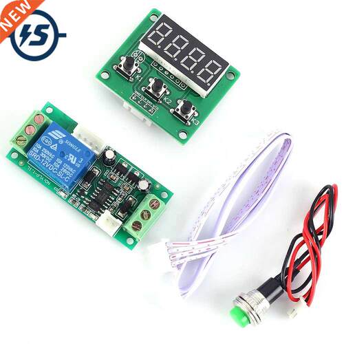 Multifunction Delay Relay Module Adjustable High Level Trigg