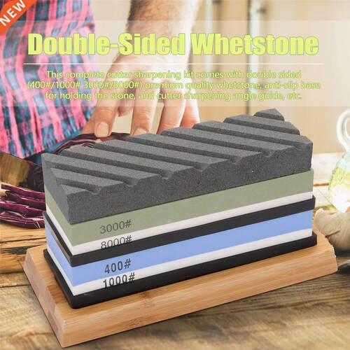 400#/1000# 3000#/8000# Premium Whetstone Cut Sharpening Ston