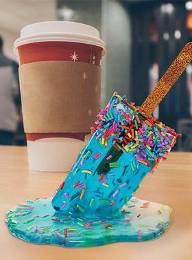 Melting Lollipop Resin Sculptures Summer Cool Lollipop Crft