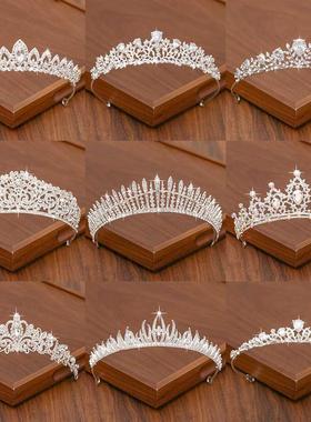 Bridal Tiara Hair Crown Wedding Hair Accessories For Women S