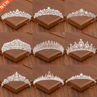 Crown Wedding Accessories Bridal Women Hair For Tiara