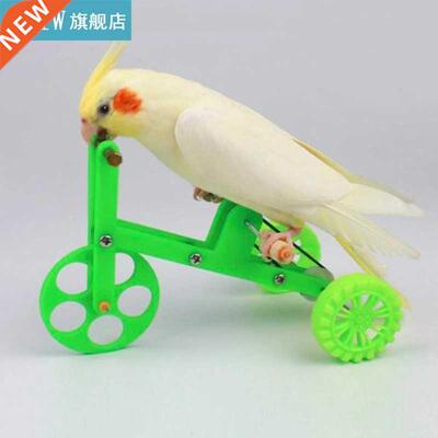 Funny Parrot Bike Toy Birds Training Plaything Supplies Educ