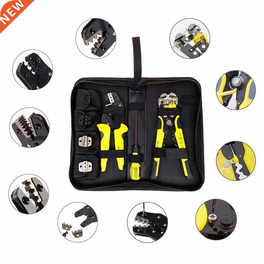 Wire Crimpers Ratcheting Terminal Crimping Pliers Stripper T