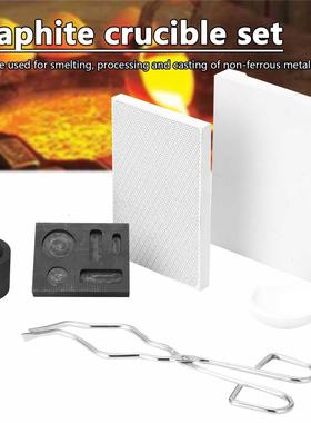 4pcs / 6pcs Graphite Crucible Set Ingot Mold Set Graphite To