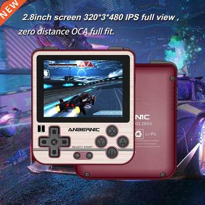 ANBERNIC RG280V Retro Game Console 16GB 7000Games Handheld M