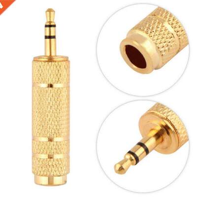 Hot New 3.5mm 1/8 Male to 6.5mm 1/4 Female ereo Audio Ad