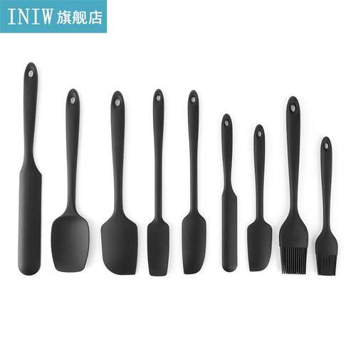 9pcs Set Silicone aking Pastry Spatulas utter Cake Cre S