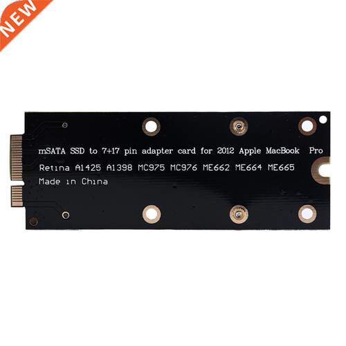 mSATA Adapter As SSD For MacBook Pro Retina 2012 IMAC A1398