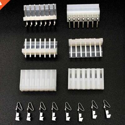 6Sets=54pcs CH3.96mm connector 7P 7pin CH3.96 straight/curve