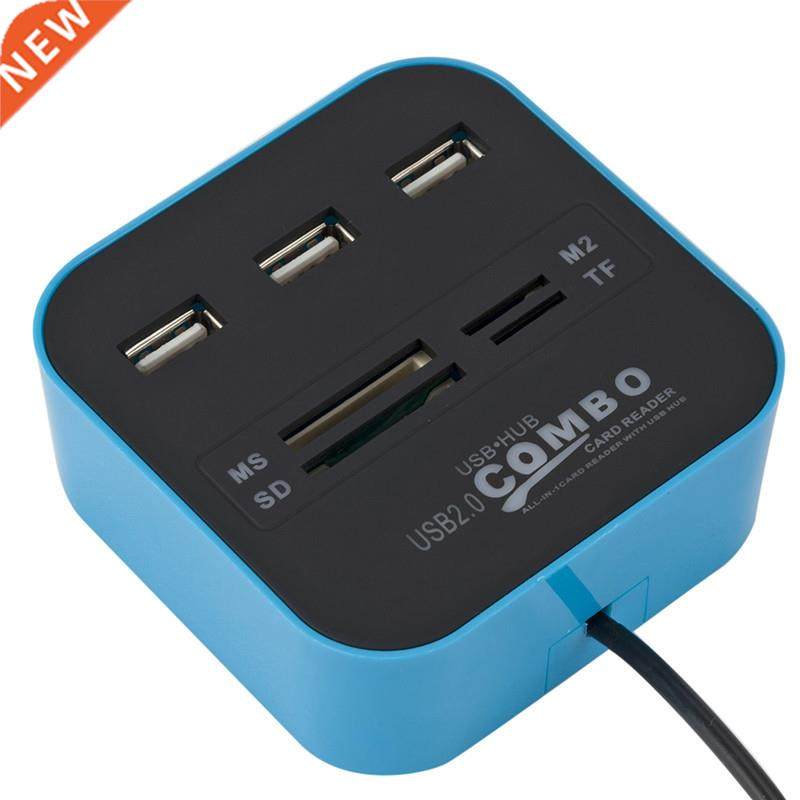 Combohub Multi-function Card Reader 2.0 USBHUB2.0 All-in-one