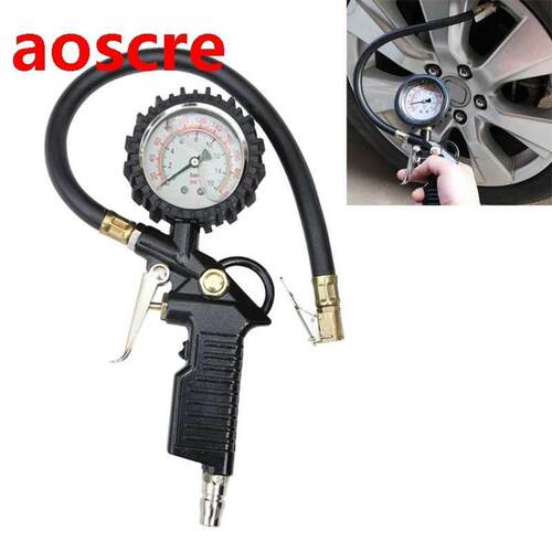 220psi Car Auto Tire Air Pressure Gauge for Motorcycle Car S