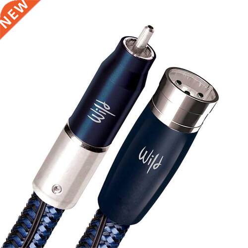 Wild Blue Yonder HiFi Audio RCA interconnect Line PSS Silver