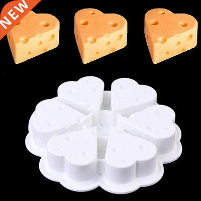 3D Cheese Shape Silicone Mould Mousse Cake Moulds Chocolate