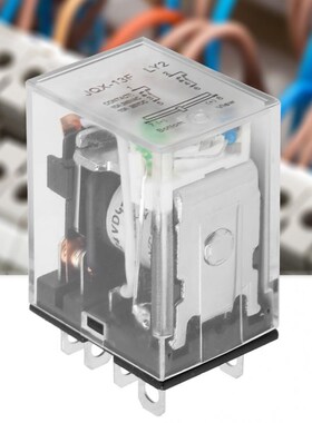 JQX-13F 24VDC/220VAC Coil DPDT Electromagnetic Relay 5A 8 Pi