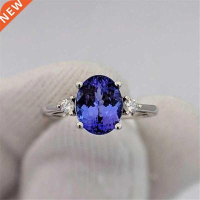 Fashion quality women's natural sapphire ring anniversar