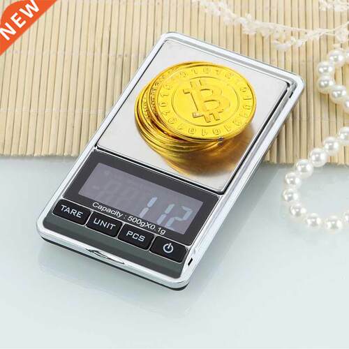 Digital Pocket Scale 500G 0.1g Precision Electronic Jewelry