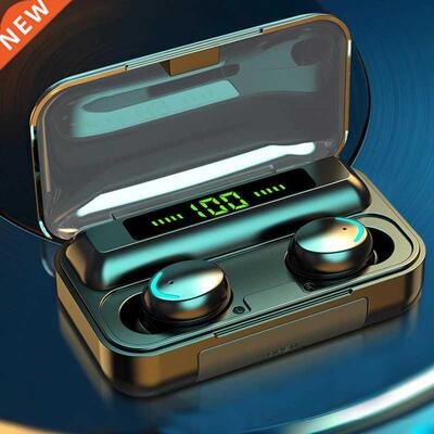 TWS Bluetooth Wireless Earphones Earphone 2200mAh Charging