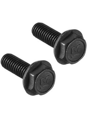 2pcs M6x17mm Hex Flange Bolts Left Hand Thread 8.8 Grade Car