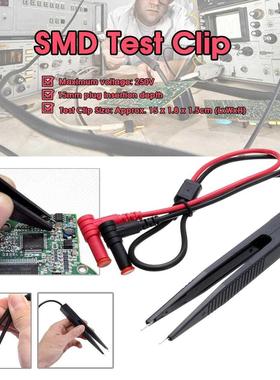 SMD Inductor Test Clip Probe Tweezers 适用于 Resistor Multim