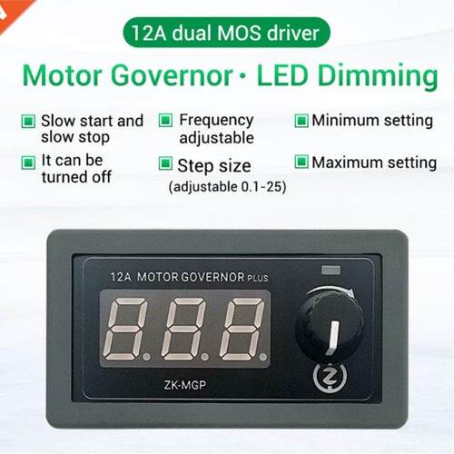 5-30V/12A/360W PWM Motor Speed Controller Digital Dncoder Du