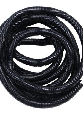 20 Ft 1 inch Split Wire Loom Conduit Polyethylene Tubing Bla
