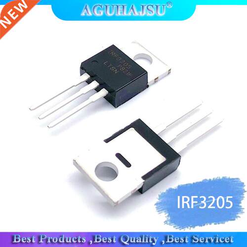 10pcs IRF205 IRF205PBF MOSFET MOSFT 55V 98A 8mOhm 97.nC T