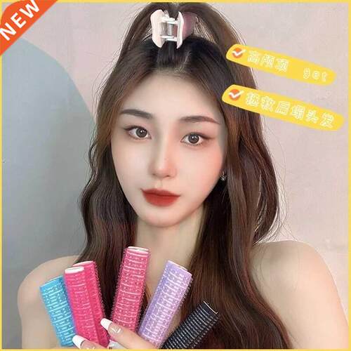 Hair bouffant artifact no trace of fixed forehead bangs fold